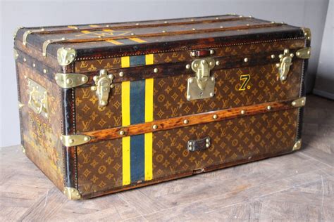 louis vuitton steamer trunk coffee table|louis vuitton original trunk.